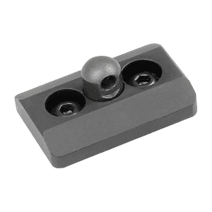 Midwest Industries M-LOK Aluminum Bipod Adapter for Harris Bipods (Anodized Black)