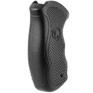 Pachmayr Black Rubber Finger Groove Grip for S&W L Frame Round Butt