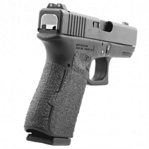 Talon Black Rubber Textured Wrap Grip for Glock 19/23/25/32/38 Gen 4