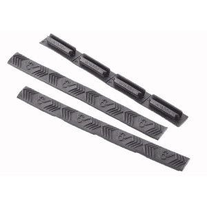 Wilson Combat Black Polymer 4-Slot M-LOK Rail Covers 3-Pack