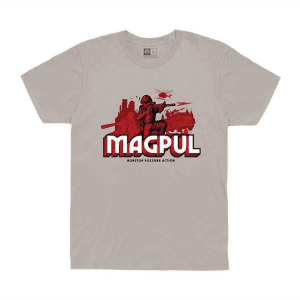 Magpul Nonstop Polymer Action Cotton T-shirt Sliver Small