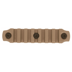 Bravo Company 4" Keymod Polymer Rail Section - Flat Dark Earth