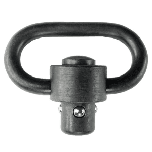 Grovtec USA Heavy Duty Push Button Swivel Single Swivel Black