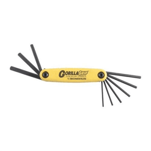 Bondhus Sae Hex Wrench 9-piece Set (5/64''-1/4'')