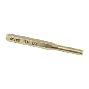 Grace Usa 1/4'' (6.4mm) Brass Pin Punch
