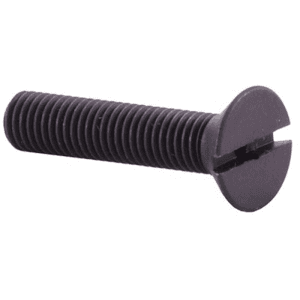 Black Steel A2 Upper Buttstock Screw for AR-15