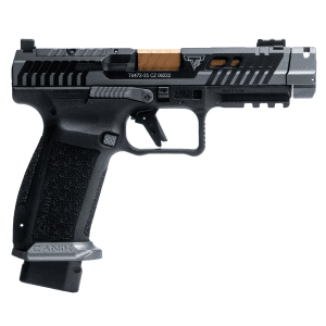 Canik(R) - HG7854SV-N - TTI Combat w/Optic 9mm Luger 18+1 4.6" Semi-Auto Smoke Pistol