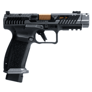 Canik(R) - HG7854S-N - TTI Combat 9mm Luger 18+1 4.6" Semi-Auto Smoke Pistol
