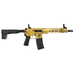 Hi-Point(R) - HP15P-300BLKGOLD - HP 15P 300 Blackout 30+1 10.5" Semi-Auto Gold Pistol