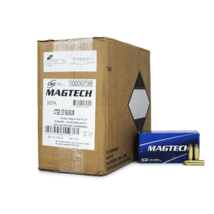 Magtech .357 Magnum 158 Gr SJSP (Case)