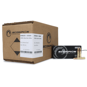 Scorpion Ammo 300 Blackout 220 Gr Subsonic (Case)