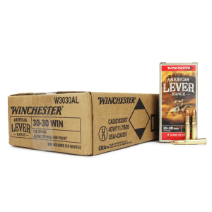 Winchester American Lever Range 30-30 Win 150 Gr JHP (Case)