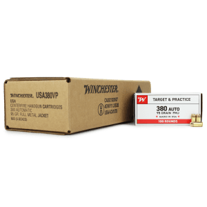 Winchester .380 ACP Subsonic 95 Gr FMJ (Case)