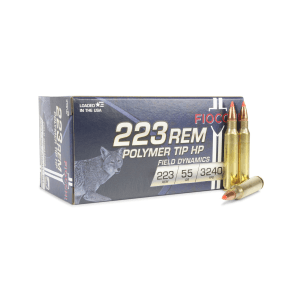 Fiocchi Field Dynamics 223 Remington 55 Grain Polymer Tip HP (Box)