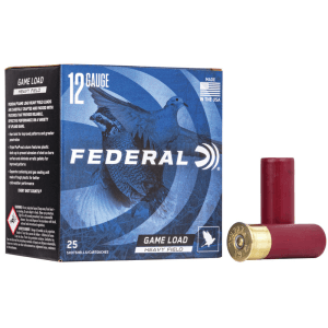 Federal Game Load Heavy Field 12 Gauge 2.75 1-1/8 oz 6 Shot (Box)