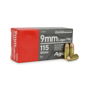 Aguila 9mm 115 Gr FMJ (Box)