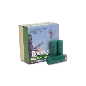 Remington Gun Club Target Loads 12 Ga 2-3/4 1-1/8oz #8 Lead Shot (25 Rounds)