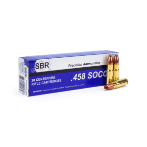 SBR .458 SOCOM 350 Grain Tracer-ERVT (Box)