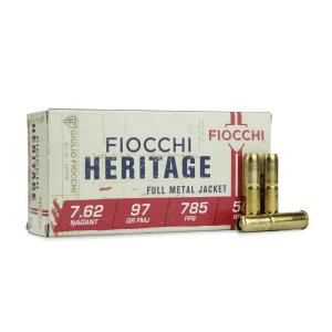 Fiocchi Heritage 7.62x38mmR Nagant 97 Gr FMJ (Box)