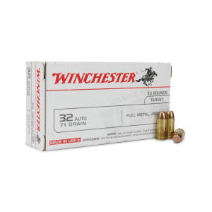 Winchester 32 ACP 71 Grain FMJ (Box)