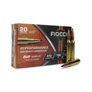 Fiocchi Hyperformance 270 Winchester 130 Grain Swift Scirocco (Box)