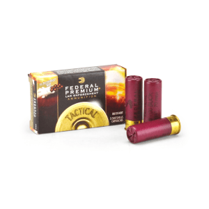 Federal Tactical 12 Gauge Reduced-Recoil 2-3/4 FLITECONTROL 00 Buckshot (Box)