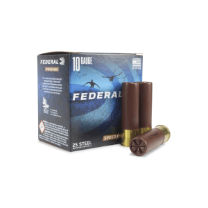 Federal Speed-Shok 10 Gauge 3.5 1-1/2 oz Steel 2 Shot (Box)