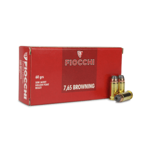 Fiocchi .32 ACP 60 Gr JHP (Box)