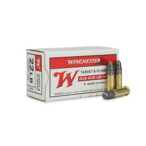 Winchester USA Target & Plinking 22 LR 40 Gr Lead Round Nose