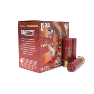 Federal Premium Ultra Steel 12 Gauge 3 1-1/4 oz 2 & 4 Shot Steel (Box)