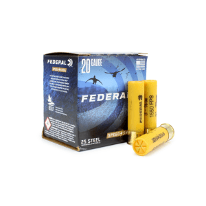 Federal Speed-Shok 20 Gauge 3 7/8 oz 4 Shot Steel (Box)