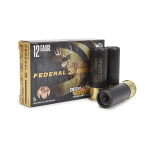 Federal Premium Freight Train 12 Gauge 2.75 300 Gr Lead Free Tipped Sabot Slug (Box)