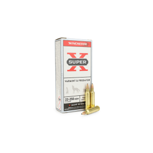Winchester Super-X 22-250 Remington 55 Grain JSP (Box)