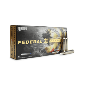 Federal Premium 28 Nosler 155 Gr Terminal Ascent (Box)
