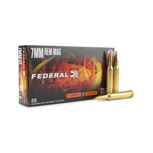 Federal 7mm Rem Mag 175 Gr Fusion Tipped (Box)
