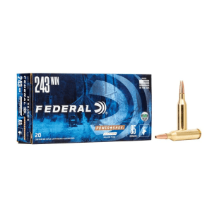 Federal Power-Shok 243 Winchester 85 Gr Lead-Free Copper HP (Box)