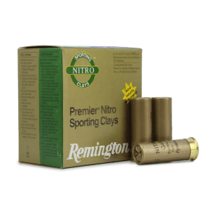 Remington Premier Nitro Sporting Clays 12 Gauge 2.75 1-1/8 oz 8 Shot (Box)