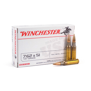 Winchester USA 7.62x51 NATO 147 Gr FMJ (Box)