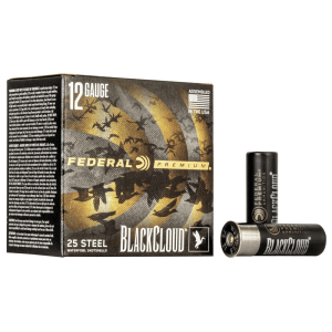 Federal Premium Black Cloud 12 Gauge 3 1-1/4 oz Steel BB Shot (Box)