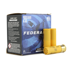 Federal Game-Shok 20 Gauge 2.75 1 oz 7.5 Shot (Box)