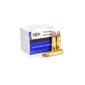 SBR .458 SOCOM 550 Gr High Velocity FMJ (Box)