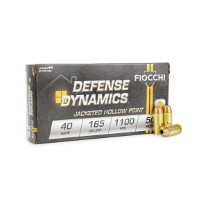 Fiocchi .40 S&W 165 Grain JHP (Box)