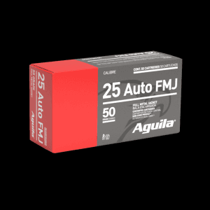 Aguila 25 ACP 50 Gr FMJ (Box)