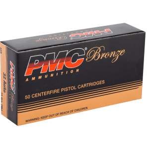 PMC Bronze .32 ACP 71 Grain FMJ (Box)