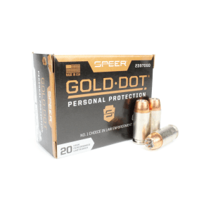 Speer Gold Dot Personal Protection 40 S&W 165 Grain GDHP (Box)