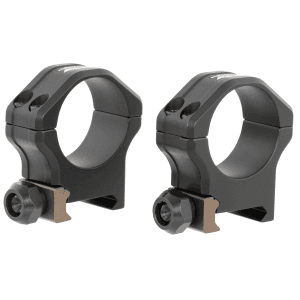 Christiansen Arms 2-Piece Ultralight PRSR-X2 Scope Rings 30mm Med 4-Screw