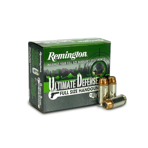 Remington Ultimate Defense 40 S&W 165 Grain BJHP (Box)