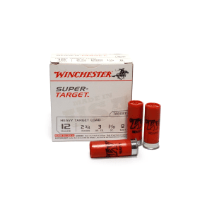Winchester Super Target 12 Gauge 2-3/4 1-1/8 Oz No.8 Shot (25 Rounds)