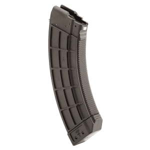 Ak 30-round Magazine W/ss Latch Cage Black