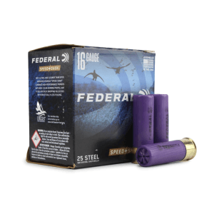 Federal Speed-Shok 16 Gauge 2.75 15/16 oz 2 Shot (Box)